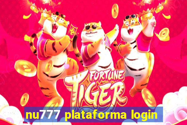 nu777 plataforma login